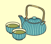 お茶のイラスト